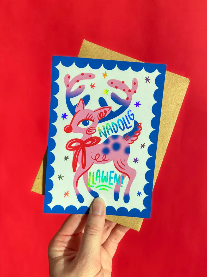 Nadolig Llawen Card