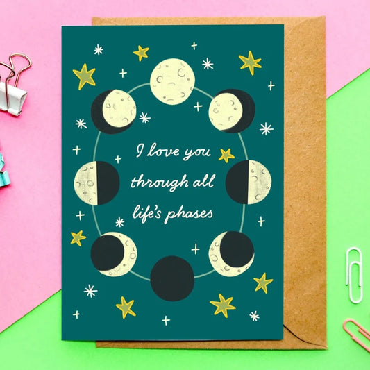 Moon Phases Card