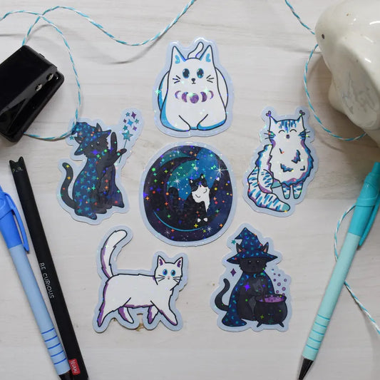 Celestial Cats Sticker Pack