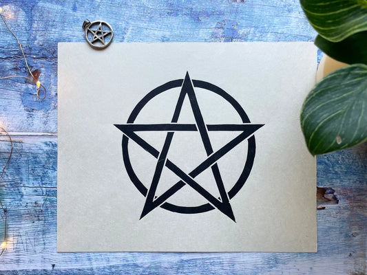 Pentagram A4 Print