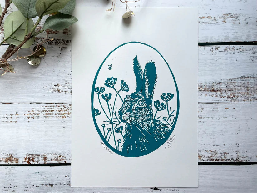 March Hare A4 Print