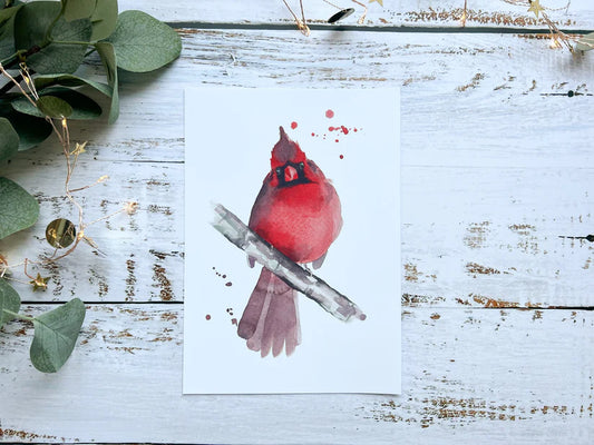 Cardinal A4 Print