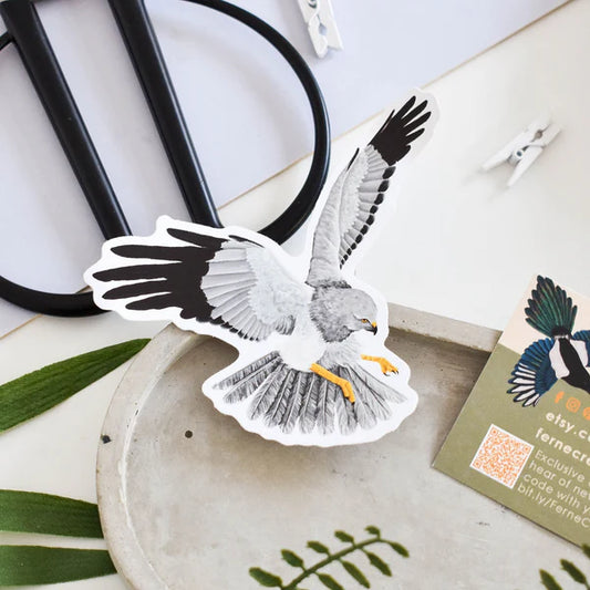 Hen Harrier Vinyl Sticker