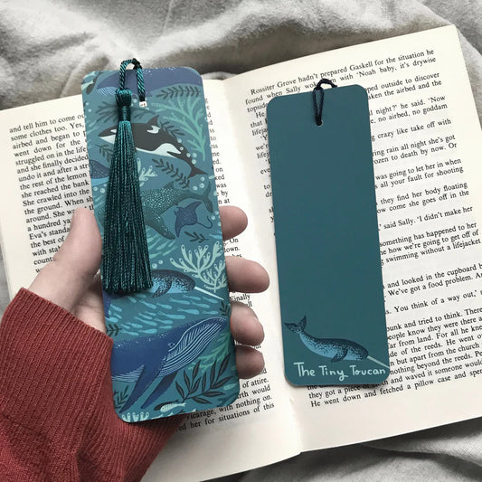 Whales Bookmark