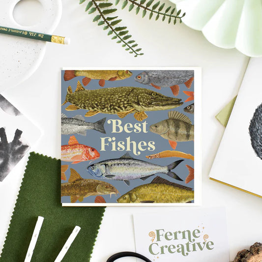 Best Fishes Greetings Card