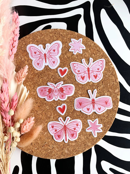 Love Butterfly Sticker Pack