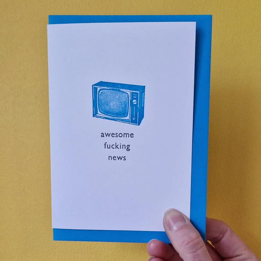 Awesome Fucking News Card
