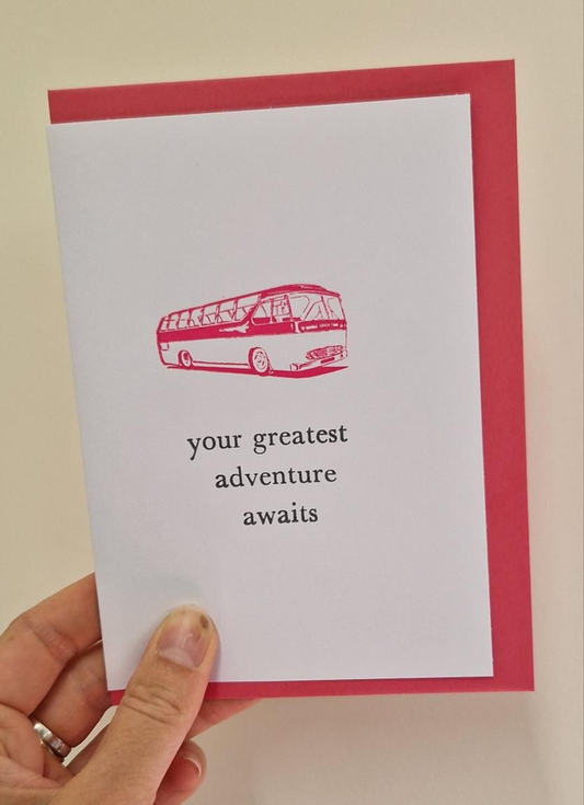 Your Greatest Adventure Awaits Card