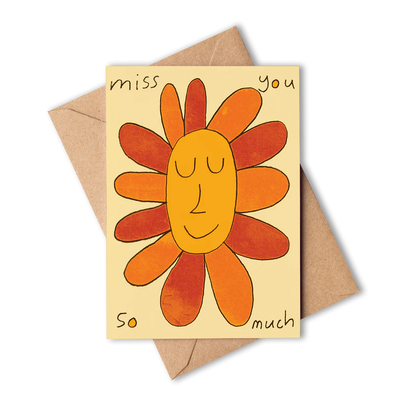 Miss You So Much Card