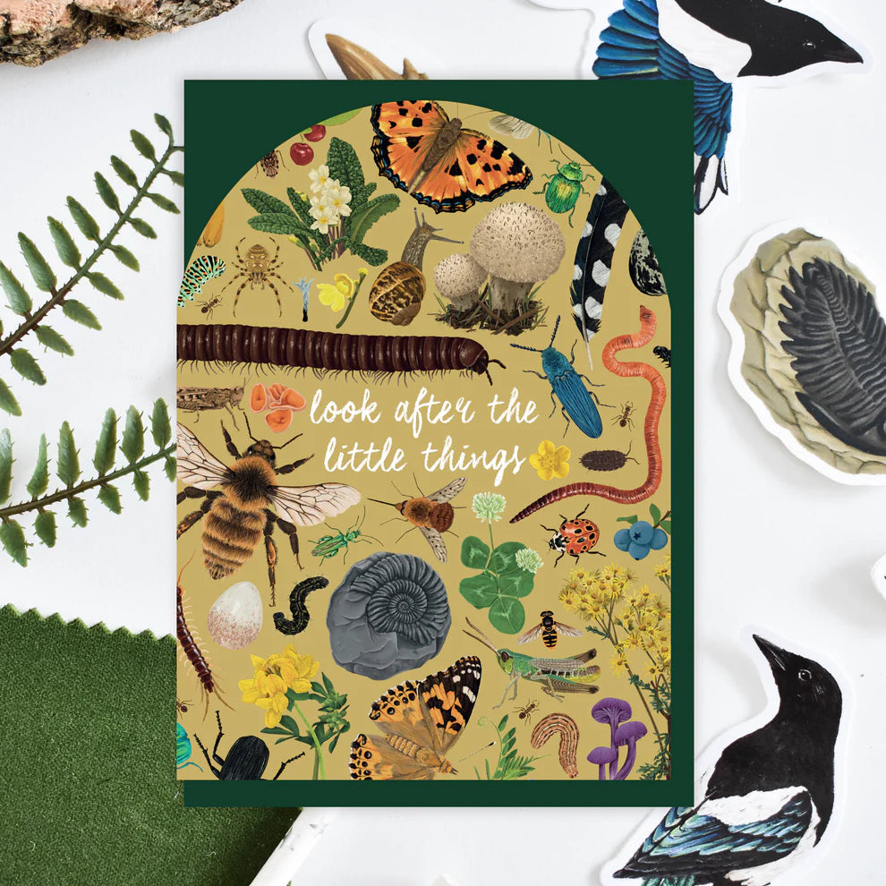 'Look After The Little Things' Card