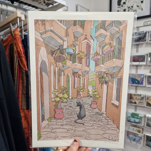 The Panther of Palma A4 Print