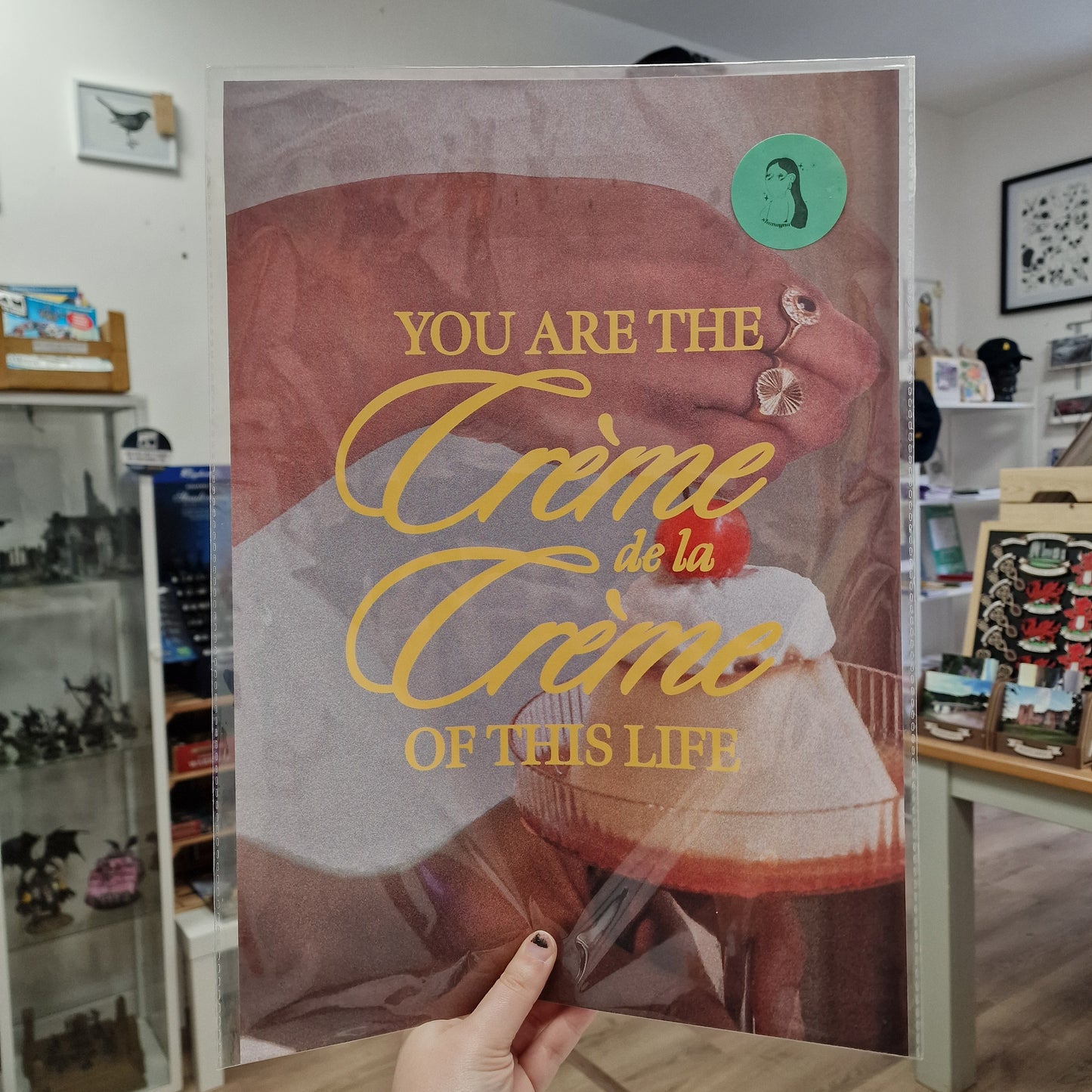 Creme De La Creme A3 Print