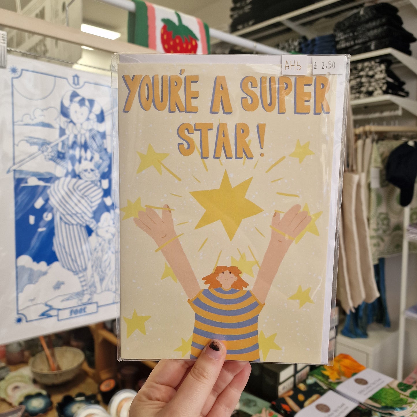 You're A Super Star Card