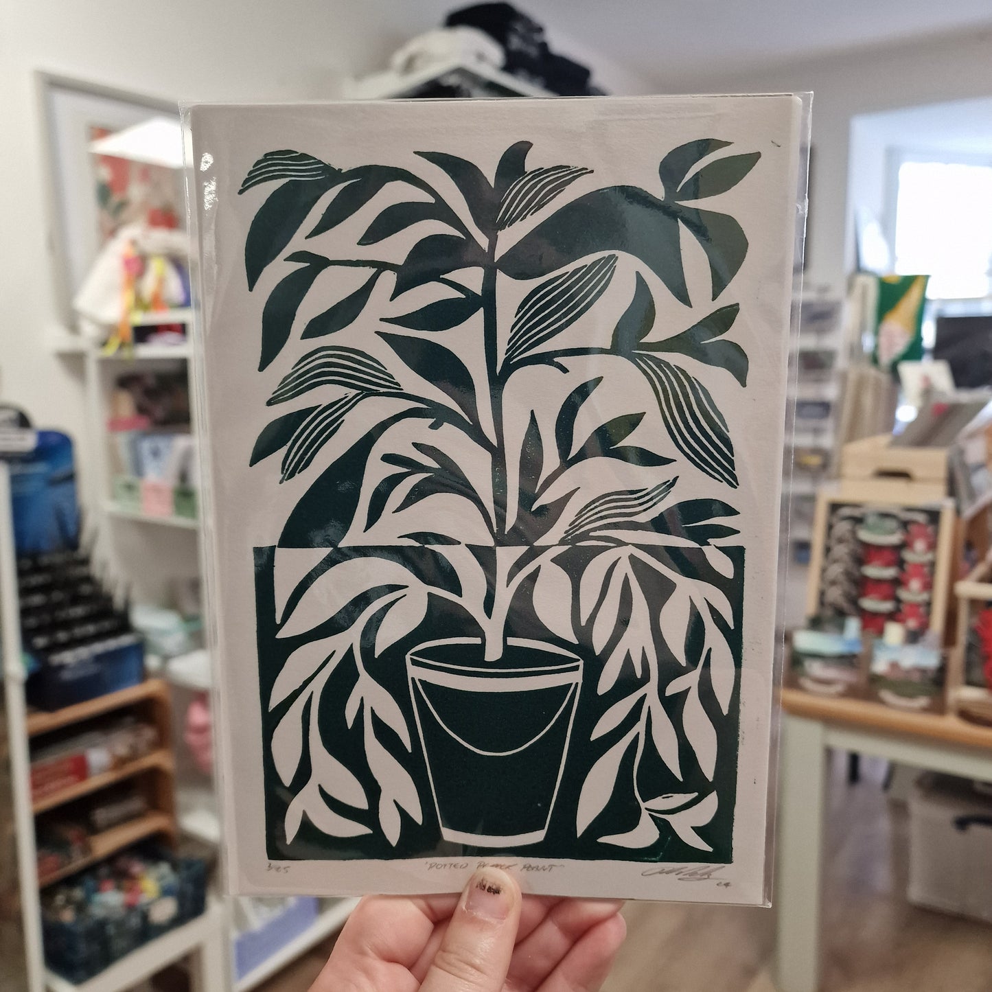 Pepper plant A5 Print