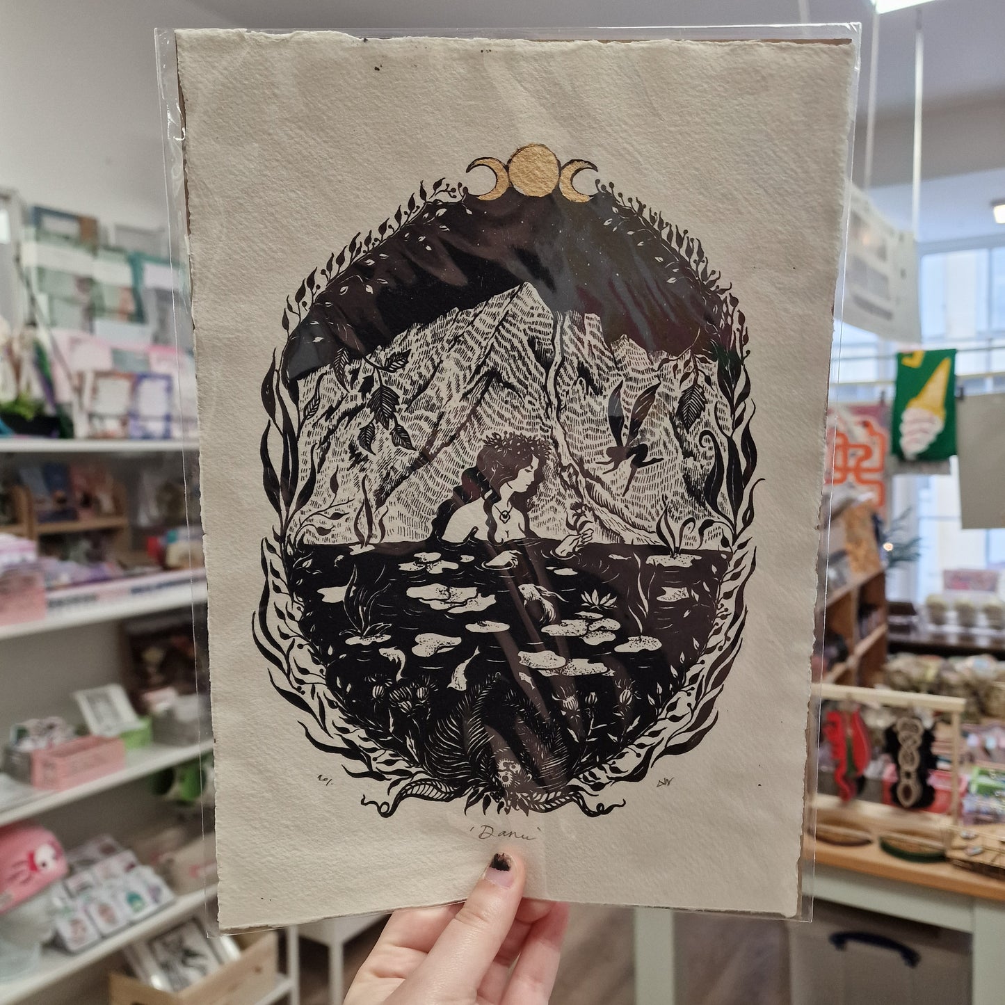 Goddess Danu Print