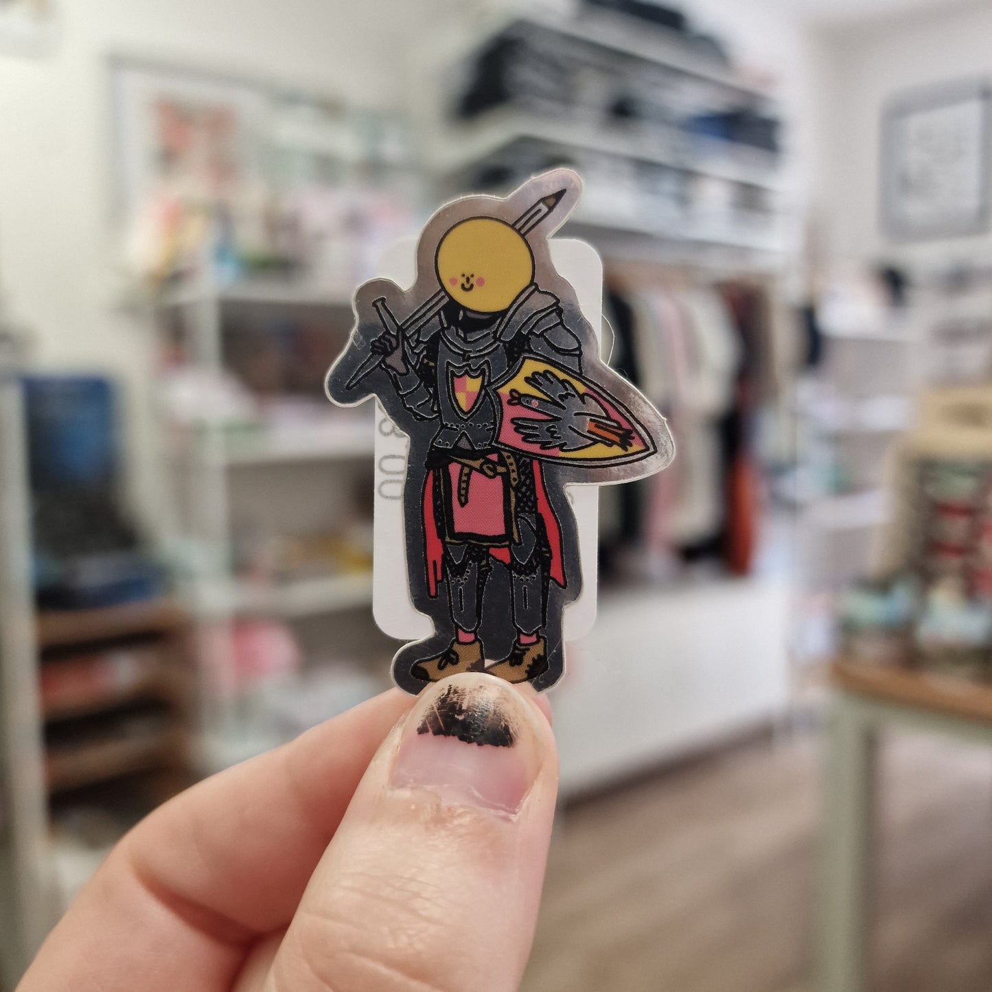Tiny Warrior Sticker