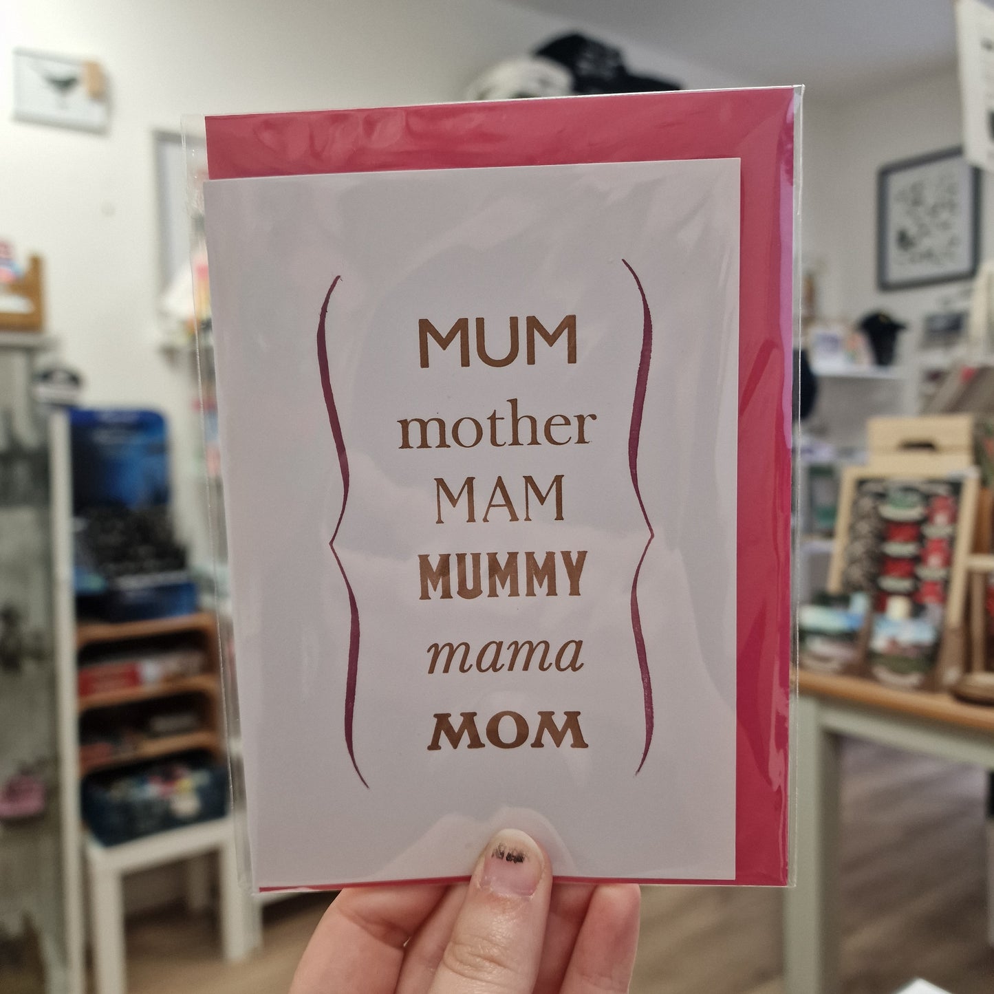 Mum / Mother / Mam Card