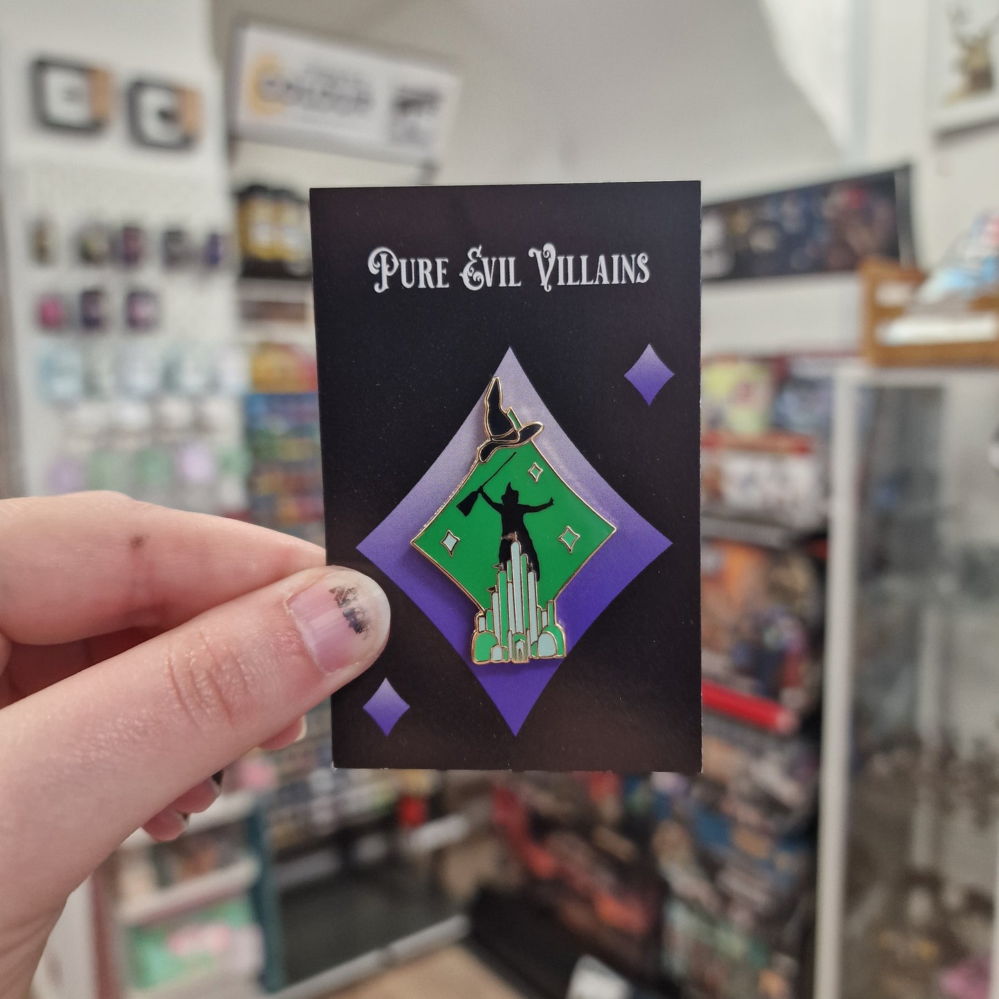 Elphaba Enamel Pin