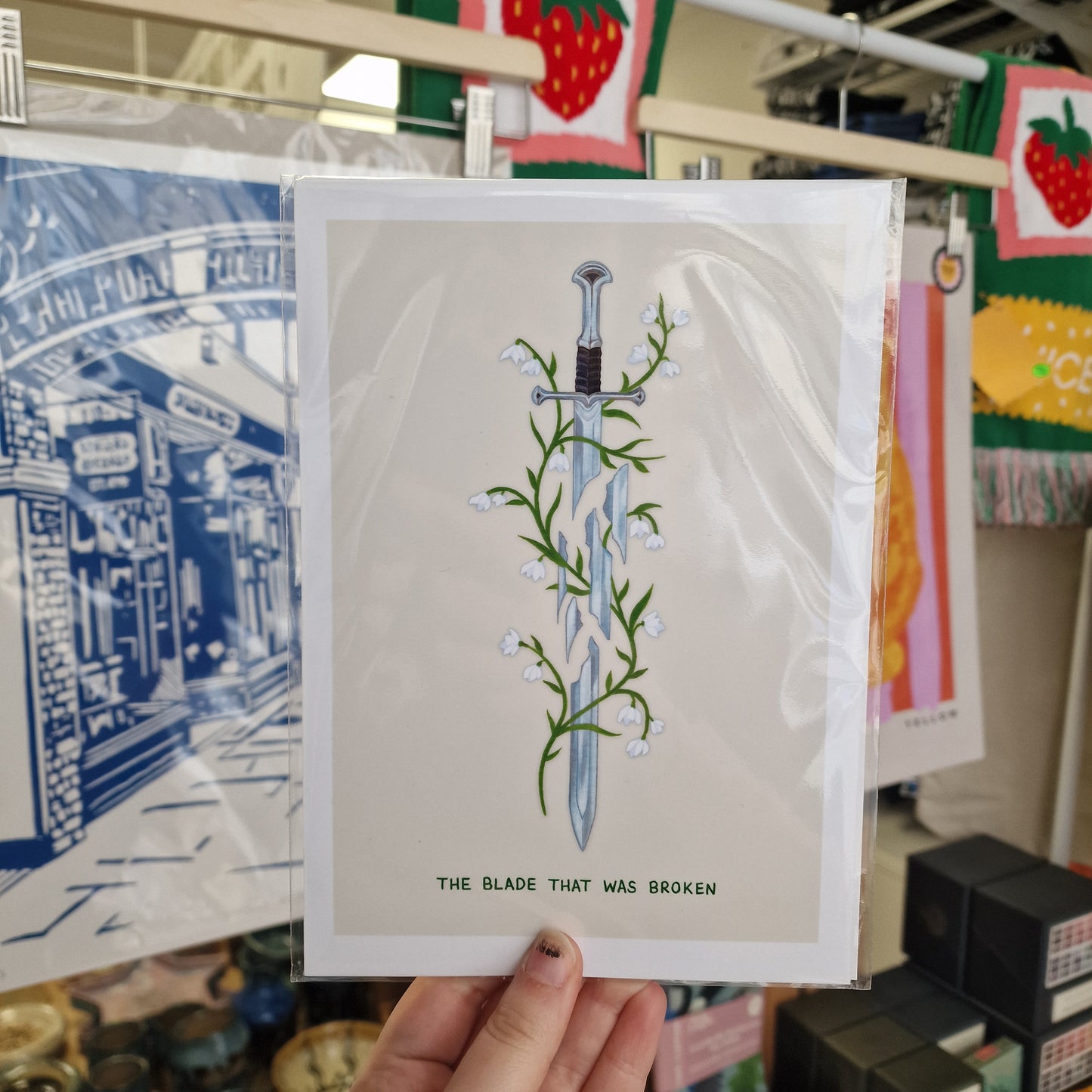Narsil Sword A5 Print