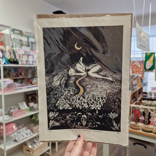 Sleeping Avalon Print