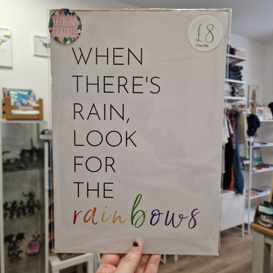 When There's Rain Print