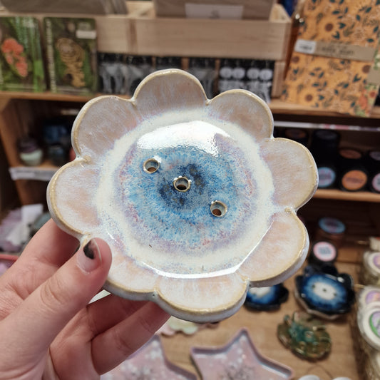 Ceramic Flower Soap Dish