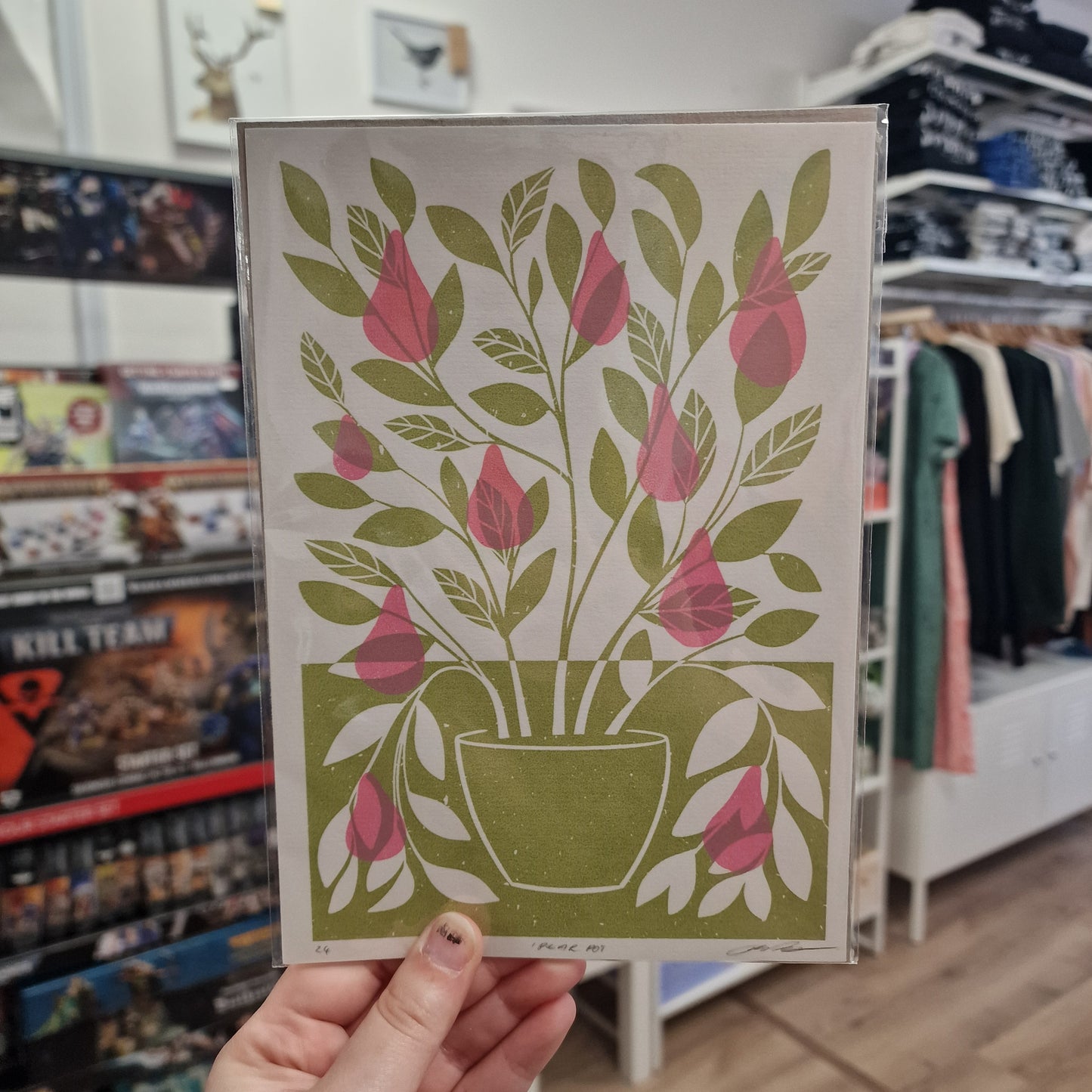 Pear Pot A5 Print