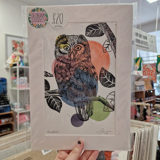 Gwdihw Print