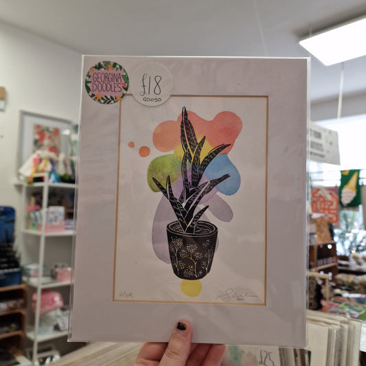 Aloe Vera Print