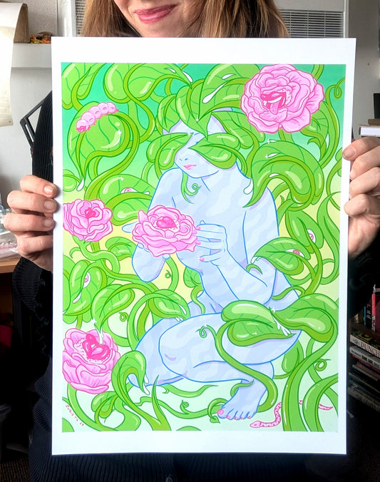SECRET GARDEN A3 PRINT